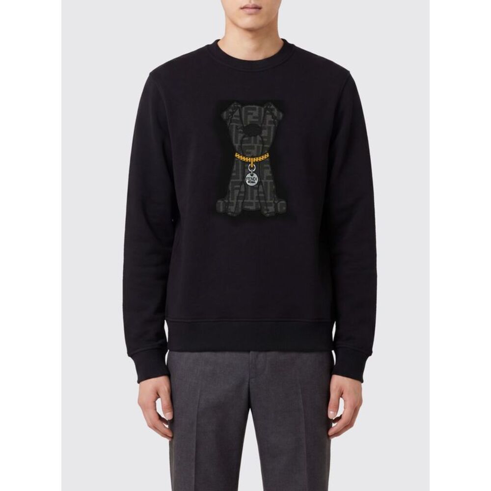 Fendi Sweatshirt Men Black